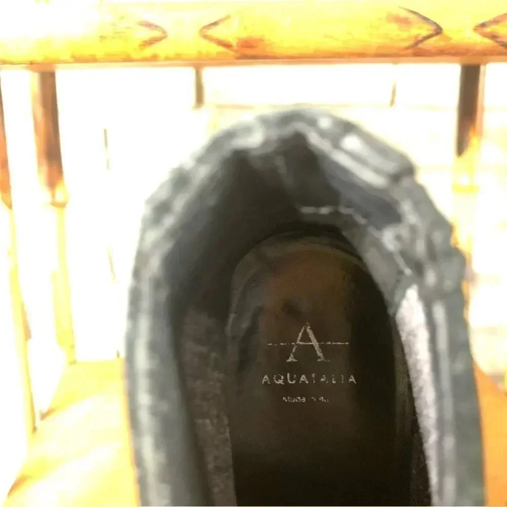 Aquatalia Ankle Boot Black Suede